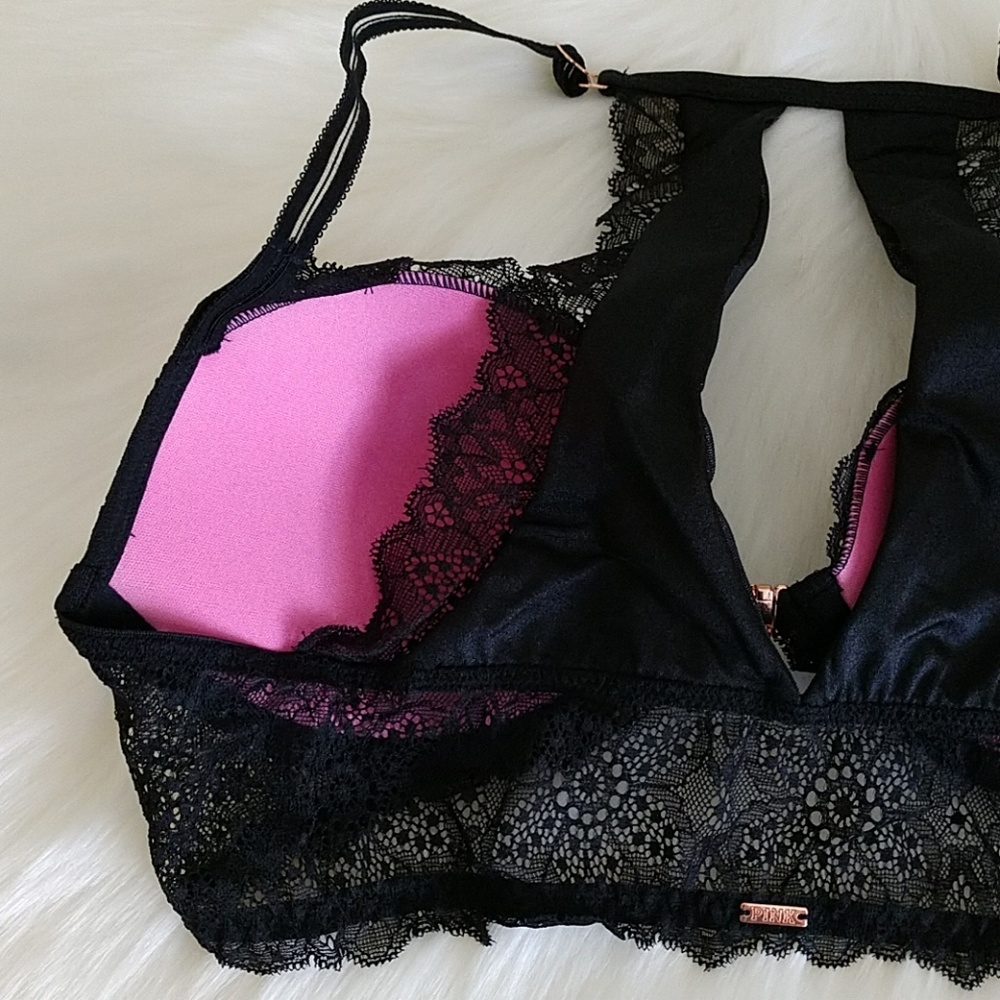 Size 34C🌺PINK VS PUSH-UP BRA(front close) - Picture 5 of 8